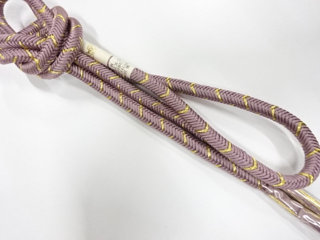 JAPANESE KIMONO SILK Hand Braided Obijime